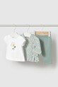 Mayoral Newborn set trening bumbac pentru copii 1854.2C.Newborn.PPYH turcoaz SS25
