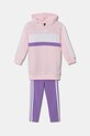 Дитячий комплект adidas трикотаж рожевий JC7502