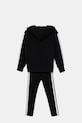 Dievča Detská tepláková súprava adidas SPORTY STREET JI6218 čierna