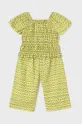 Mayoral set de bumbac pentru copii bumbac verde 1573.4D.Baby.PPYH