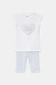 Guess set per bambini maglia bianco A5GG05.K6YW4.PPYA