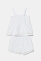 Guess komplet bawełniany dziecięcy J5GG00.WH6M4.PPYA biały SS25