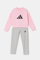 adidas tuta per bambini JJ4800 rosa SS25