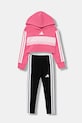 Dětská tepláková souprava adidas JI6216 růžová AW25