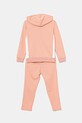 Puma trening copii Metallic Hooded Sweat Suit TR 686305 portocaliu SS25