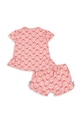 Súprava Konges Sløjd FAMO FRILL SET GOTS KS103189 ružová SS25