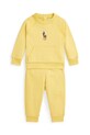 Cпортивний костюм для немовлят Polo Ralph Lauren трикотаж жовтий 310965334001