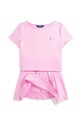 Polo Ralph Lauren compleu copii 313965215001 roz SS25