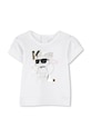 Детский хлопковый комплект Karl Lagerfeld Z30513.60.81 белый SS25