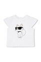 Девочка Детский комплект из хлопка Karl Lagerfeld Z30517.86.108 белый