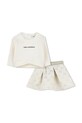 Komplet za bebe Karl Lagerfeld print bež Z30520.60.81