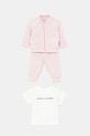 Комплект за бебета Marc Jacobs надпис розов W60512.60.81