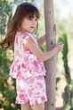 Tartine et Chocolat compleu de bumbac pentru copii bumbac roz CA37032.152.158