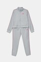 Under Armour tuta per bambini Icon Knit Crop Tracksuit maglia grigio 1386528