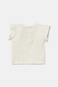 United Colors of Benetton set de bumbac pentru bebeluși bej 3O7SAK015.W.Seasonal