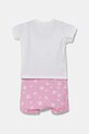 United Colors of Benetton komplet bawełniany niemowlęcy 35ZEAK013.G.W.Seasonal różowy SS25