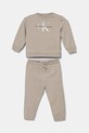 Calvin Klein Jeans trening copii tricotaj bej IN0IN00017.PPYA