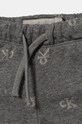 Detská tepláková súprava z bavlny Calvin Klein Jeans sivá IN0IN00264.PPYA