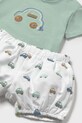 CHLAPEC Dětská bavlněná souprava Mayoral Newborn 1204.1E.Newborn.PPYH tyrkysová