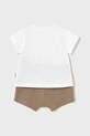 Мальчик Детский хлопковый комплект Mayoral Newborn 1206.1H.Newborn.PPYH коричневый
