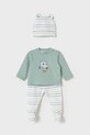 Mayoral Newborn compleu bebe tricotaj turcoaz 1557.1E.Newborn.PPYH
