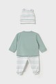 Mayoral Newborn compleu bebe 1557.1E.Newborn.PPYH turcoaz SS25