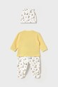 Mayoral Newborn compleu bebe 1557.1E.Newborn.PPYH galben SS25