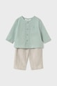 Mayoral Newborn set de bumbac pentru bebelusi bumbac verde 1564.1M.Newborn.PPYH
