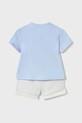 Chlapec Detská bavlnená súprava Mayoral Newborn 1609.1C.Newborn.PPYH modrá