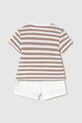 Мальчик Детский хлопковый комплект Mayoral Newborn 1609.1C.Newborn.PPYH коричневый