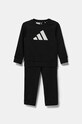 Дитячий спортивний костюм adidas трикотаж чорний JC9642