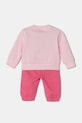 Дитячий спортивний костюм adidas JC9645 рожевий SS25