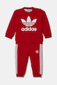 adidas Originals trening copii tricotaj rosu JC6510