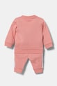 Kojenecká tepláková souprava adidas Originals JC6508 růžová SS25