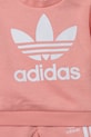 Chłopiec adidas Originals dres niemowlęcy JC6508 pomarańczowy