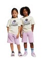 Детский комплект из хлопка adidas Originals узор фиолетовой JC8533