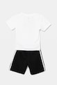 Băieți adidas Originals set de bumbac pentru copii JE1613 alb