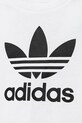 Детский комплект из хлопка adidas Originals JE1613 белый