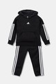 adidas trening copii tricotaj negru JD6484