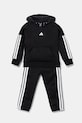 adidas dres dziecięcy dzianina czarny JD6484