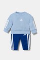 adidas dres niemowlęcy dzianina niebieski JD6483
