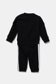 Cпортивний костюм для немовлят adidas JD6481 чорний SS25