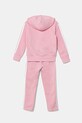 CHLAPEC Dětská tepláková souprava adidas JI6206 růžová
