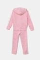 CHLAPEC Dětská tepláková souprava adidas JI6206 růžová