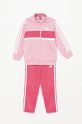 Trenirka za bebe adidas pletivo roza JI6217