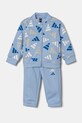 Дитячий спортивний костюм adidas візерунок блакитний JI6204