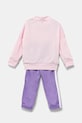 Спортивный костюм для младенцев adidas JJ3537 розовый SS25