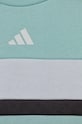 Băieți adidas trening copii JC7515 turcoaz