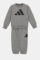 Dětská tepláková souprava adidas JC9725 šedá SS25