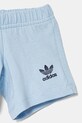 Детский комплект из хлопка adidas Originals голубой JI5811